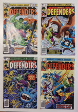 Load image into Gallery viewer, 1979 Marvel Comics The Defenders #70,71,72 and 73 Newsstand Lot
