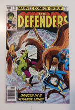 Load image into Gallery viewer, 1979 Marvel Comics The Defenders #70,71,72 and 73 Newsstand Lot

