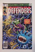 Load image into Gallery viewer, 1979 Marvel Comics The Defenders #70,71,72 and 73 Newsstand Lot
