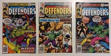 Load image into Gallery viewer, 1978 Marvel Comics The Defenders #67,68 and 69 Newsstand Lots
