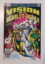 Load image into Gallery viewer, 1982-83 Marvel Comics Vision and the Scarlet Witch #1,2,3 and 4 Lot Newsstand

