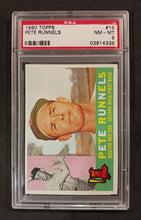 Load image into Gallery viewer, 1960 Topps Pete Runnels #15 PSA NM-MT 8 Serial #03614338
