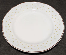 Load image into Gallery viewer, Ginori Bone China Bread &amp; Butter Plate -- Stars With Red Trim
