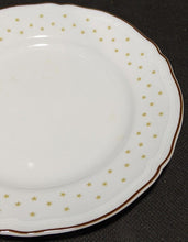 Load image into Gallery viewer, Ginori Bone China Bread &amp; Butter Plate -- Stars With Red Trim
