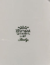 Load image into Gallery viewer, Ginori Bone China Bread &amp; Butter Plate -- Stars With Red Trim
