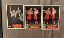 Load image into Gallery viewer, WWF O Pee Chee cards #4 Neidhart, #6 British Bulldogs
