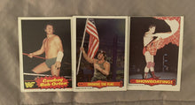 Load image into Gallery viewer, WWF O Pee Chee cards #12 Orton, #13 Showing the flag, #14 showboating
