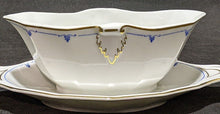 Load image into Gallery viewer, H &amp; C Schlaggenwald Czechloslovakia China - Gravy Boat with Attached Underplate

