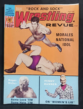 Load image into Gallery viewer, Wrestling Revue Aug / 71 Vintage Magazine
