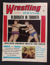 Load image into Gallery viewer, Wrestling Revue June / 72 Vintage Magazine
