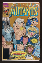 Load image into Gallery viewer, 1990 Marvel Comics The New Mutants #87 1st Appearance Cable 2nd Print

