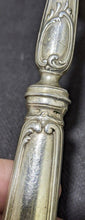 Load image into Gallery viewer, Resin Topped Silver Plate Handle Salad Serving Set - Believe To Be Christofle

