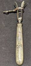 Load image into Gallery viewer, Silver Plate Handle Shank Bone Holder - Believe To Be Christofle
