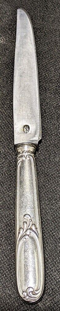 Silver Plate Dinner Knife - Believe To Be Christofle - 9 7/8