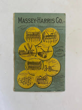 Load image into Gallery viewer, Pre 1900 Massey Harris Advertisement
