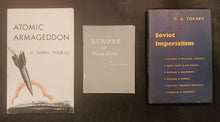 Load image into Gallery viewer, Atomic Armageddon, Soviet Imperialism and Beware of These Days (3 Books Lot)
