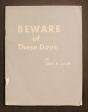 Load image into Gallery viewer, Atomic Armageddon, Soviet Imperialism and Beware of These Days (3 Books Lot)
