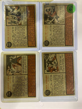 Load image into Gallery viewer, 2011 Topps Heritage 50th Anniversary 1962 Buybacks Lot 4 Cards #123,173,182,196
