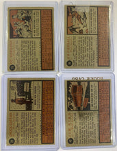 Load image into Gallery viewer, 2011 Topps Heritage 50th Anniversary 1962 Buybacks Washington Senators lot of 4
