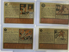 Load image into Gallery viewer, 2011 Topps Heritage 50th Anniversary 1962 Buybacks K.C Athletics lot of 4 cards
