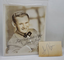 Load image into Gallery viewer, Hollywood Bandleader Sammy Kaye Photograph and Autograph Card Set
