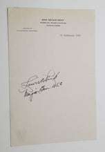 Load image into Gallery viewer, 1949 Military Letter Lewis A. Pick War Department Missouri River Division
