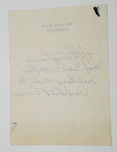 Load image into Gallery viewer, Military Autograph General Harry H. Vaughan
