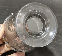 Load image into Gallery viewer, Vintage Pressed Glass Lidded Sugar Bowl - Shell &amp; Jewel - 6 1/2&quot;
