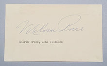 Load image into Gallery viewer, 1947 Autograph Melvin Price Signed Congress of the United States (with envelope)
