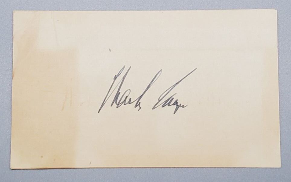 1948 Autograph Secretary of Commerce Charles Sawyer Signed