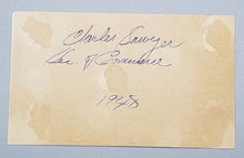 Load image into Gallery viewer, 1948 Autograph Secretary of Commerce Charles Sawyer Signed
