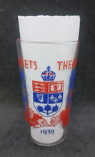 Load image into Gallery viewer, 1939 Canada Greets Their Majesties Glass Cup
