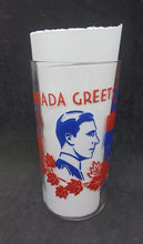 Load image into Gallery viewer, 1939 Canada Greets Their Majesties Glass Cup
