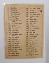 Load image into Gallery viewer, 1972-73 O-Pee-Chee OPC Hockey Checklist #19 Unmarked
