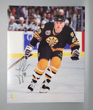Load image into Gallery viewer, Autograph Hockey Player Joe Juneau Photo 8x10 Signed
