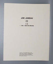 Load image into Gallery viewer, Autograph Hockey Player Joe Juneau Photo 8x10 Signed
