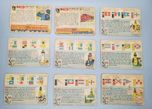 Load image into Gallery viewer, 1955 Topps Rails-Sails Lot 21 Cards F to G

