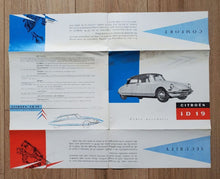 Load image into Gallery viewer, 1950s Citroen iD 19 Hydro-Pneumatic Brochure
