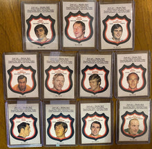 Load image into Gallery viewer, 1972-73 OPC Shield Crest Lot of 11 cards
