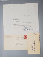 Load image into Gallery viewer, 1947 San Francisco Mayor Roger D. Lapham Autograph Signed w/ Envelope
