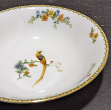 Load image into Gallery viewer, MZ Altrohlau CMR Czechoslovakia Golden Pheasant Cereal Bowl
