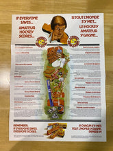 Load image into Gallery viewer, 1974 Lowney&#39;s Bobby Orr Store Poster French/English
