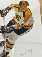 Load image into Gallery viewer, 1974 Lowney&#39;s Bobby Orr Store Poster French/English
