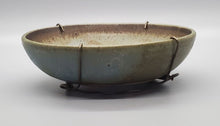 Load image into Gallery viewer, Mid-Century Studio Pottery Bowl by Jerry Harper - Cross Detail In Bowl
