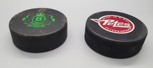 Load image into Gallery viewer, Hockey Pucks Lot - Peterborough Petes &amp; Barrie Colts
