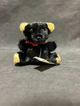 Load image into Gallery viewer, Mr. Leonard Black Colour Mink Toy Teddy Bear
