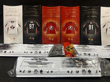 Load image into Gallery viewer, McDonalds 2006 Team Canada Hockey Mini Jerseys and display stands Set of 6
