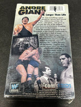 Load image into Gallery viewer, WWF Andre the Giant Larger than Life VHS Tape Sealed
