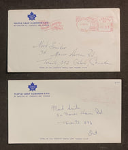 Load image into Gallery viewer, 1972 Vintage Maple Leaf Gardens Envelope x 2
