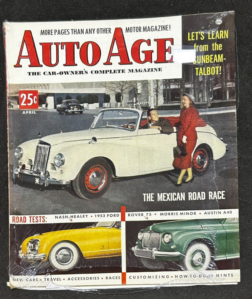 1953 April Auto Age, Excellent condition
